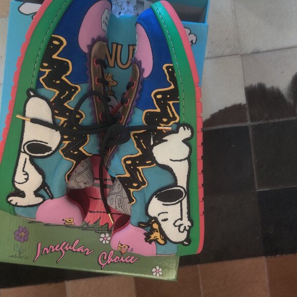 Irregular Choice Peanuts collection sneakers size 44 EU New (12 US) - Picture 2 of 5